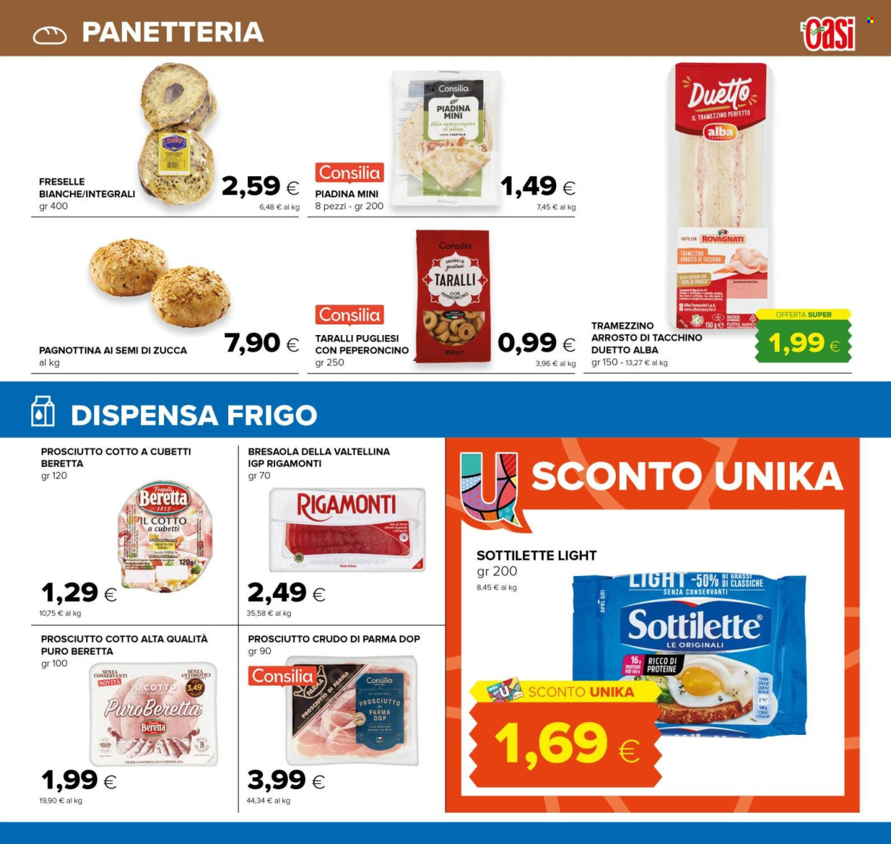 Volantino Oasi - 9/5/2025 - 18/5/2025. Pagina 1
