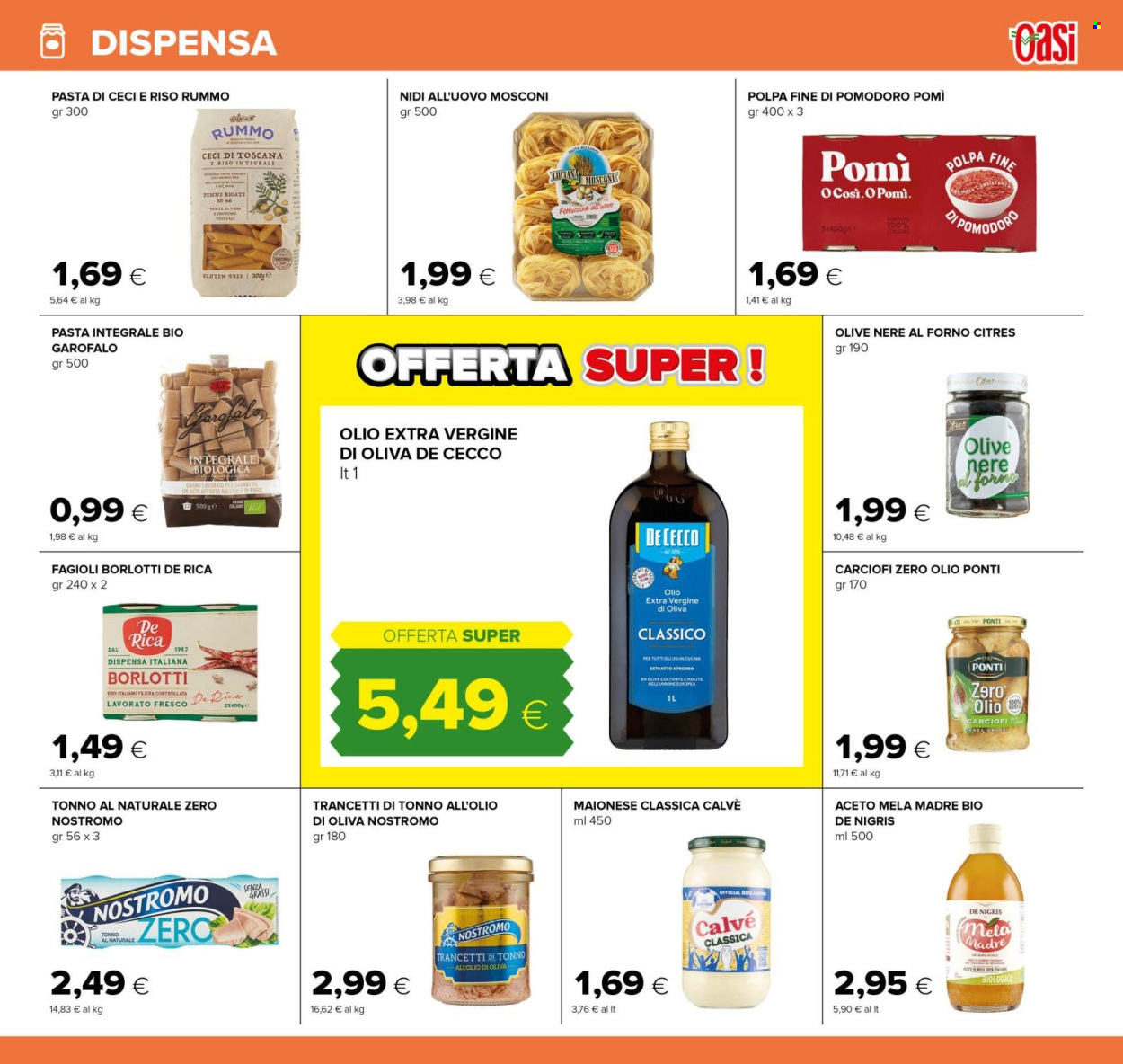Volantino Oasi - 9/5/2025 - 18/5/2025. Pagina 1