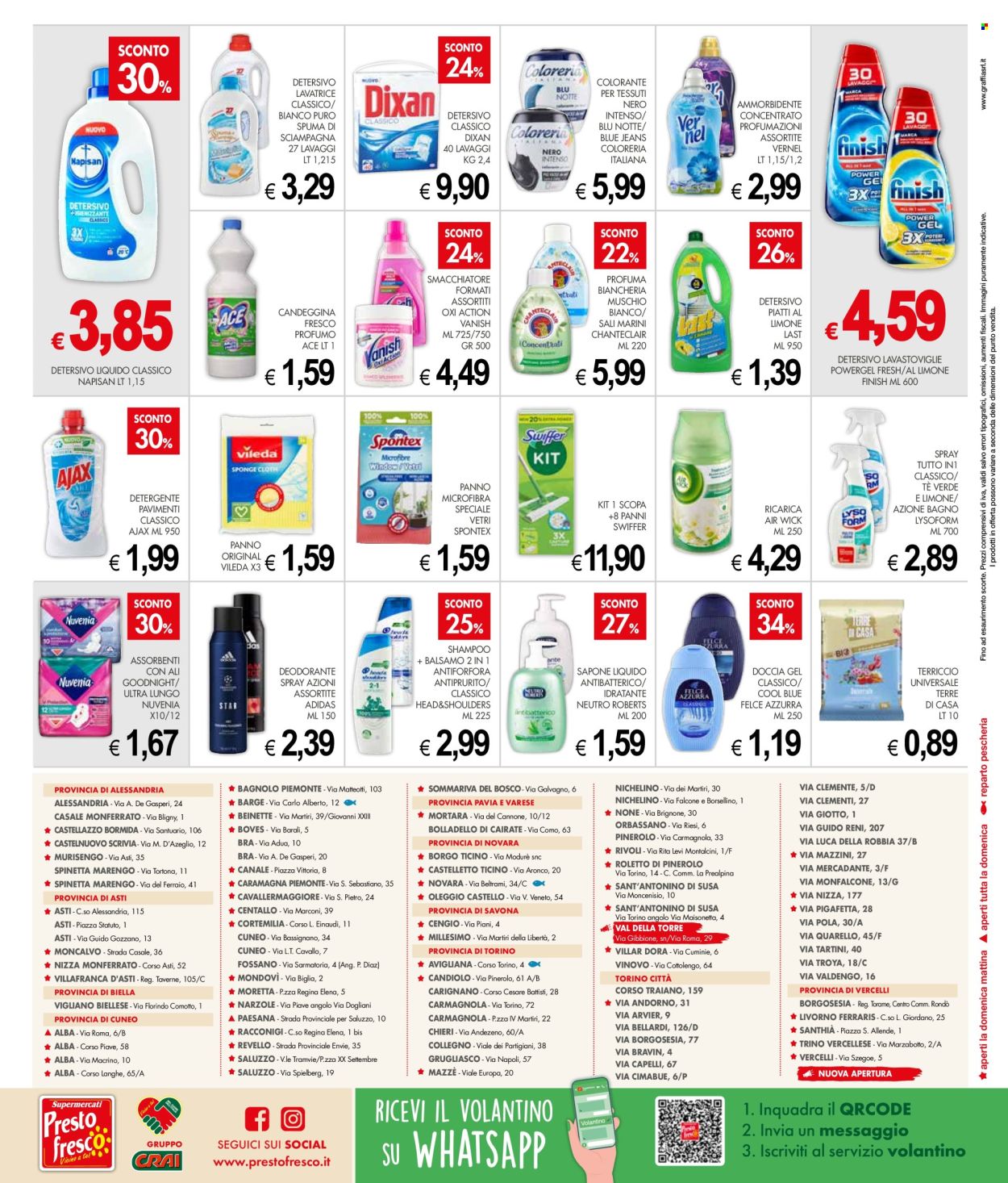 Volantino Presto Fresco - 12/5/2025 - 25/5/2025. Pagina 1