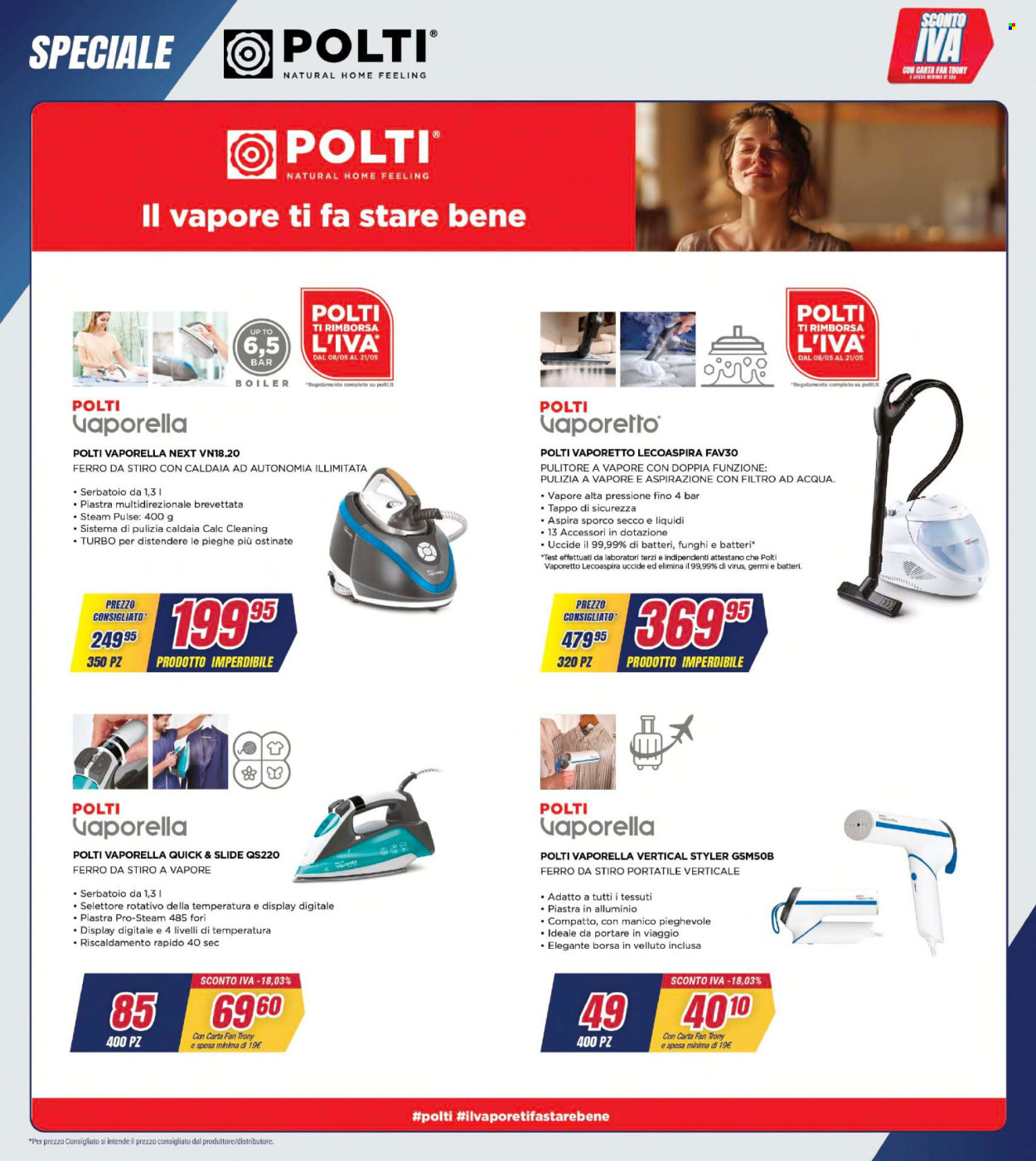 Volantino Trony - 8/5/2025 - 21/5/2025. Pagina 1