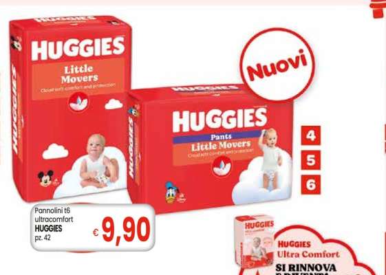 Pannolini tg 6 ultracomfort HUGGIES