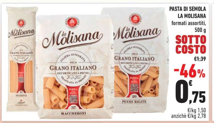 PASTA DI SEMOLA LA MOLISANA