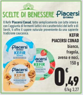 KEFIR PIACERSI CONAD