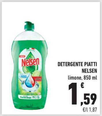 DETERGENTE PIATTI NELSEN