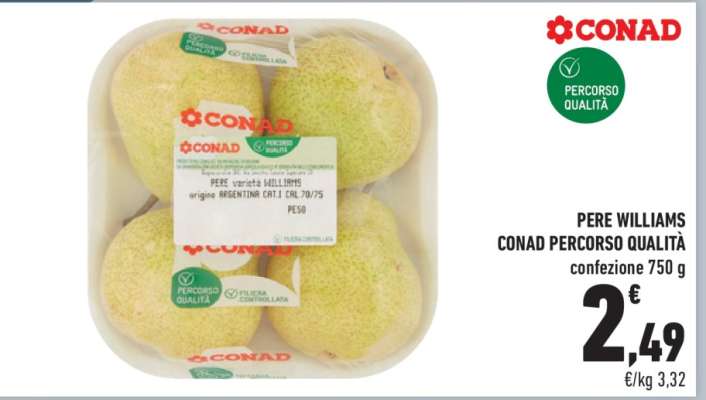 Pere Williams Conad Percorso Qualità