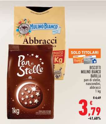 Biscotti Mulino Bianco Barilla