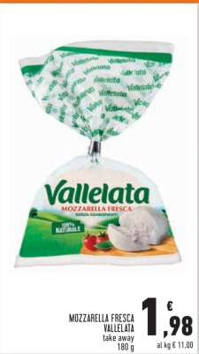 MOZZARELLA FRESCA VALLELATA