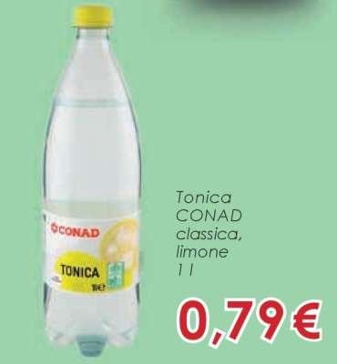 Tonica CONAD classica, limone