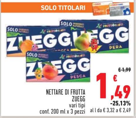 NETTARE DI FRUTTA ZUEGG