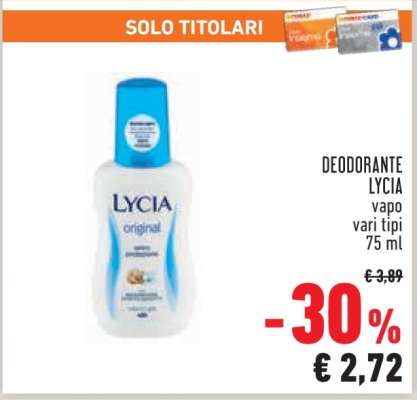 DEODORANTE LYCIA