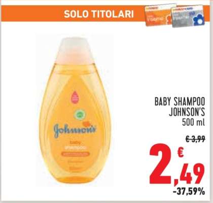 BABY SHAMPOO JOHNSON'S 500 ml