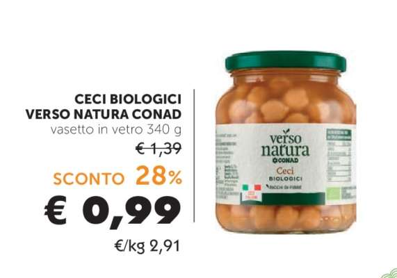 CECI BIOLOGICI VERSO NATURA CONAD