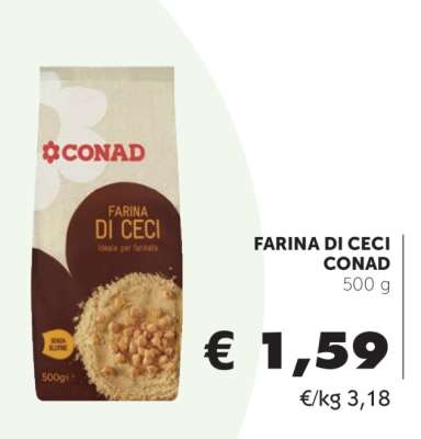 FARINA DI CECI CONAD