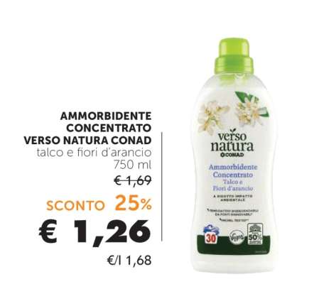 AMMORBIDENTE CONCENTRATO VERSO NATURA CONAD