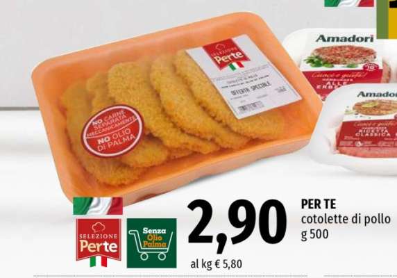 PER TE cotolette di pollo