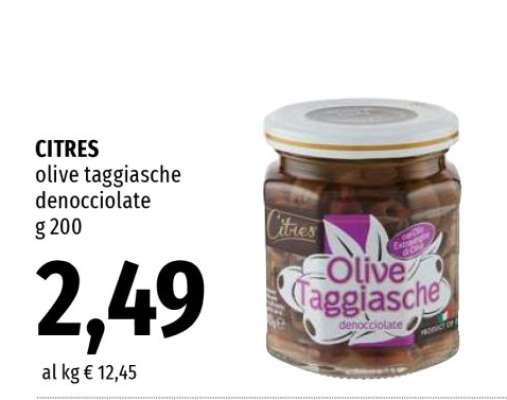 CITRES OLIVE TAGGIASCHE DENOCCIOLATE