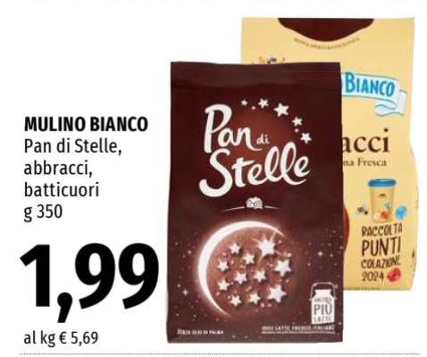 MULINO BIANCO Pan di Stelle, abbracci, batticuori
