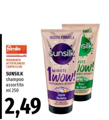 SUNSILK shampoo assortito ml 250