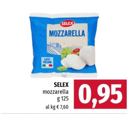SELEX mozzarella