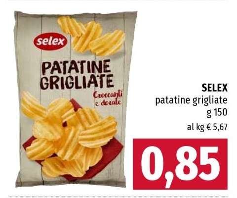 SELEX patatine grigliate