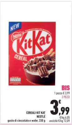 CEREALI KIT KAT NESTLÉ
