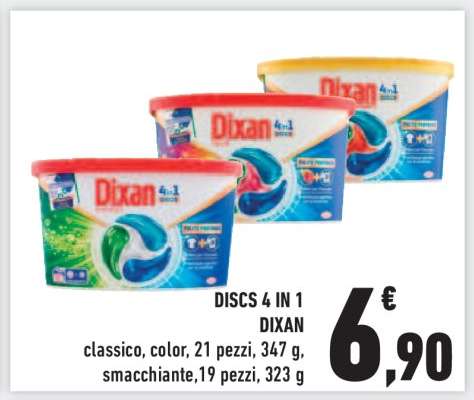 DISCS 4 IN 1 DIXAN
