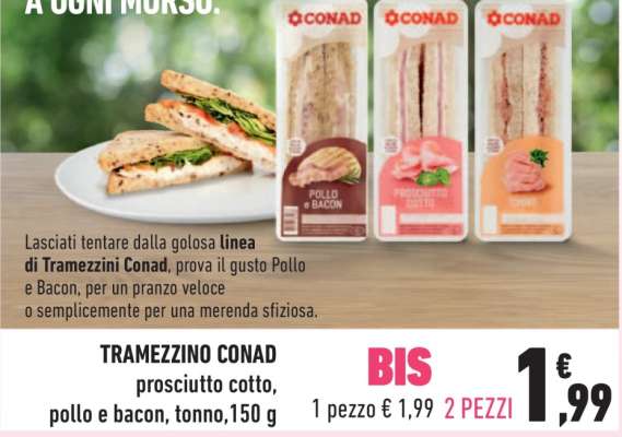 TRAMEZZINO CONAD