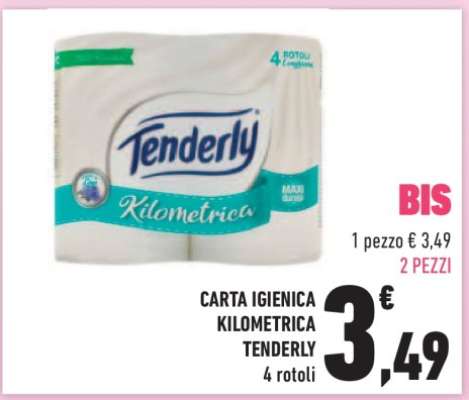 Carta Igienica Kilometrica Tenderly