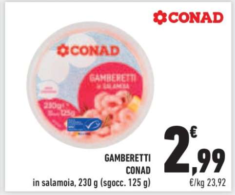 GAMBERETTI CONAD