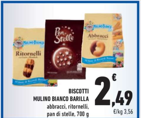 Biscotti Mulino Bianco Barilla
