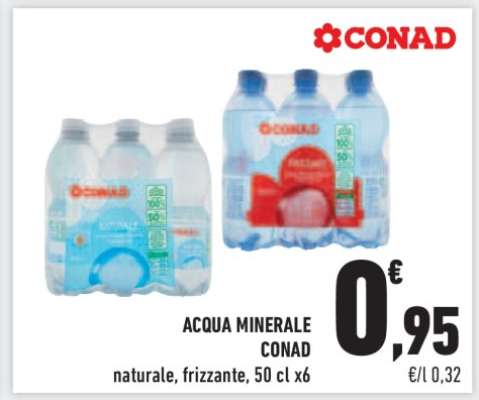 ACQUA MINERALE CONAD