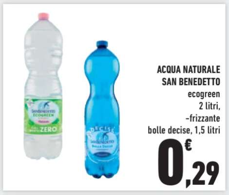 Acqua Naturale San Benedetto