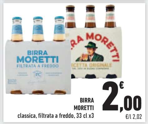 BIRRA MORETTI