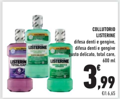 Collutorio Listerine