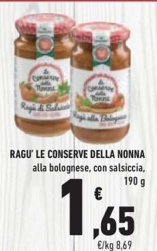 Ragù Le Conserve Della Nonna