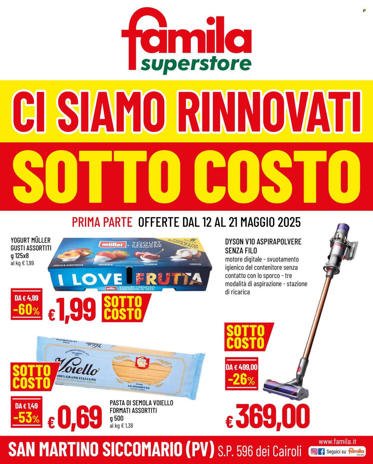 Volantino Famila - 12/5/2025 - 21/5/2025. Pagina 1