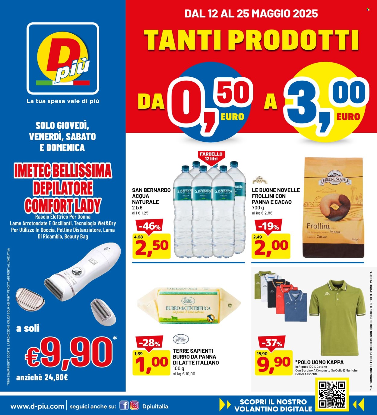 Volantino Dpiù - 12/5/2025 - 25/5/2025. Pagina 1