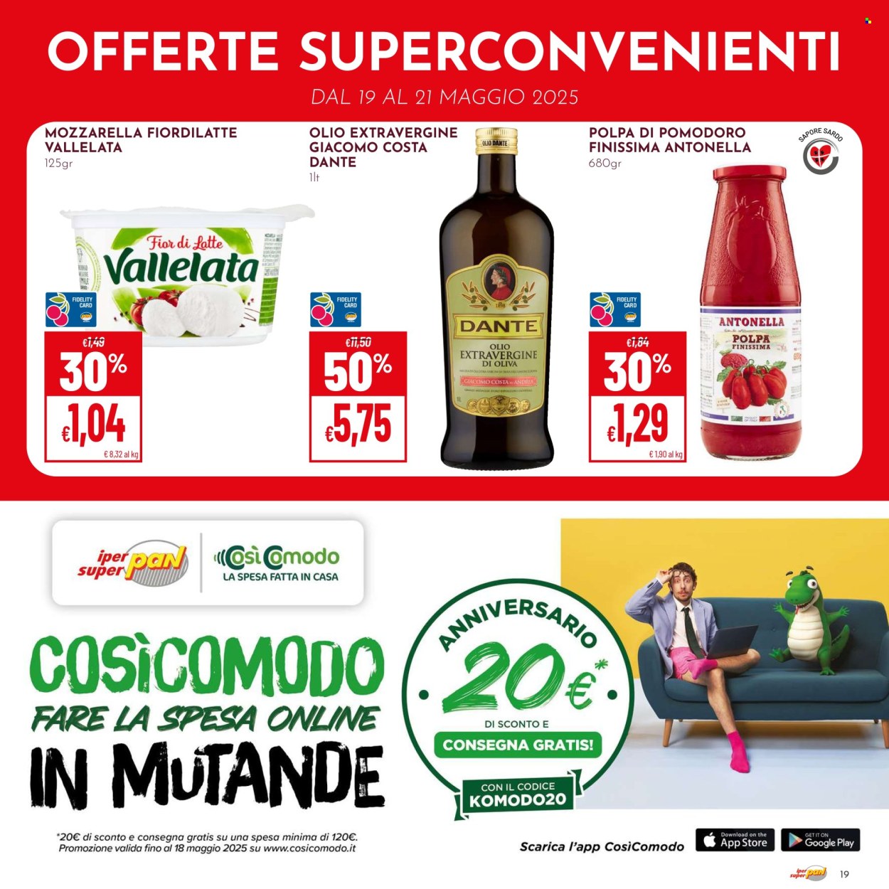 Volantino Pan - 12/5/2025 - 21/5/2025. Pagina 1