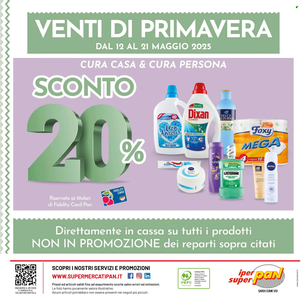 Volantino Pan - 12/5/2025 - 21/5/2025. Pagina 1