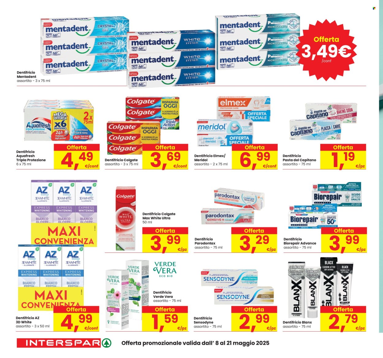 Volantino Interspar - 8/5/2025 - 21/5/2025. Pagina 1