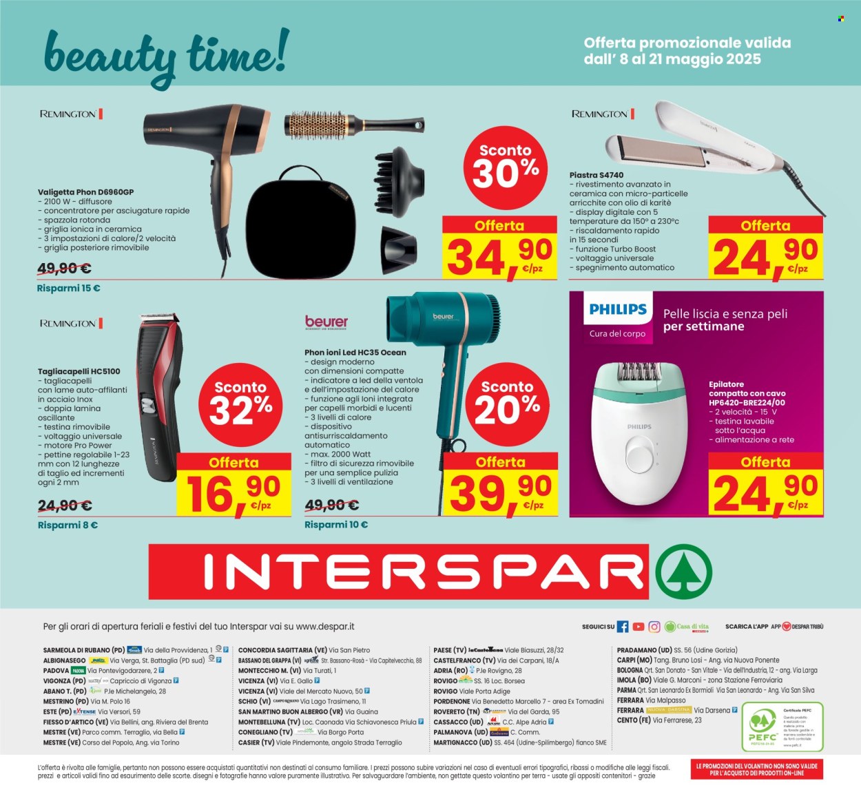 Volantino Interspar - 8/5/2025 - 21/5/2025. Pagina 1