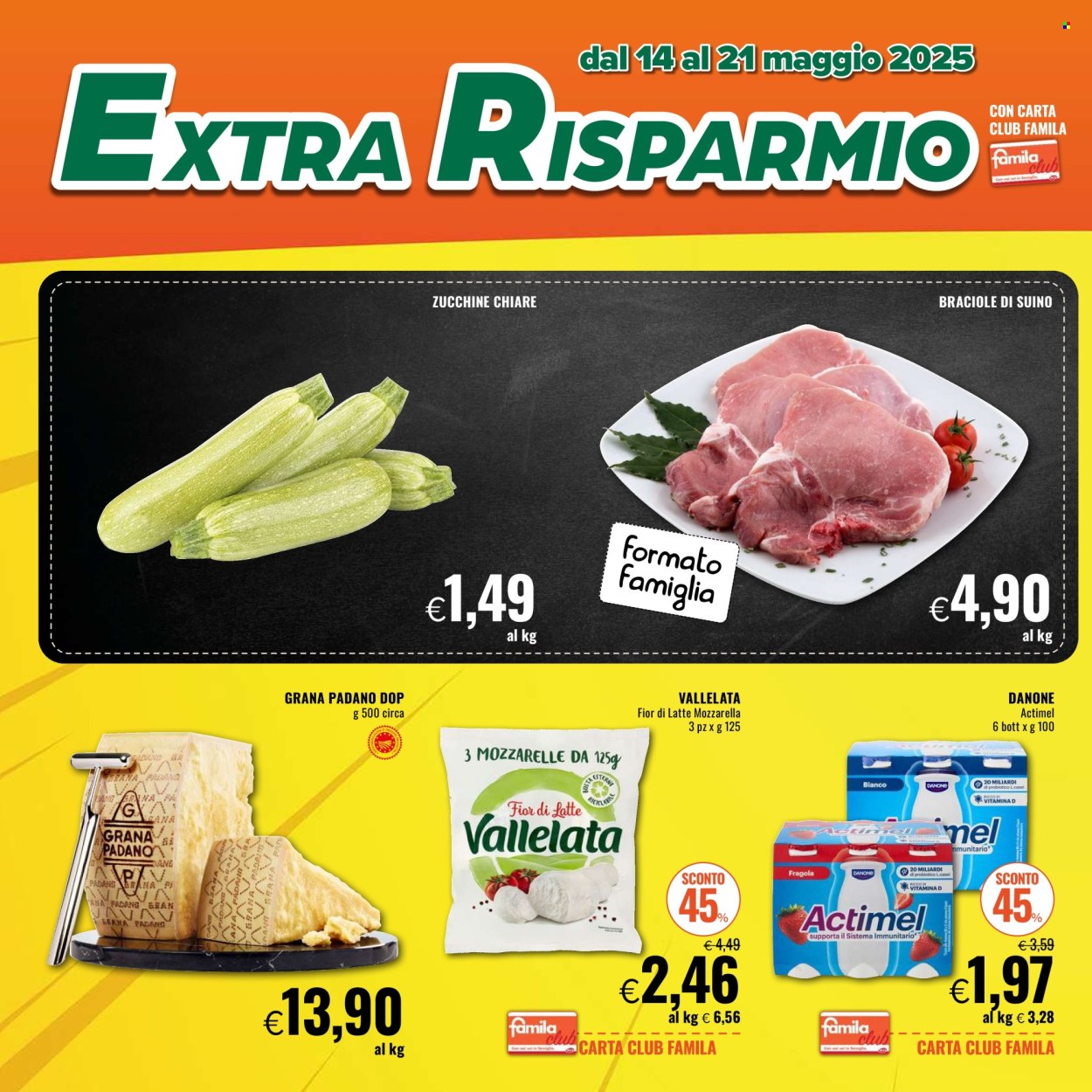 Volantino Famila - 14/5/2025 - 21/5/2025. Pagina 1