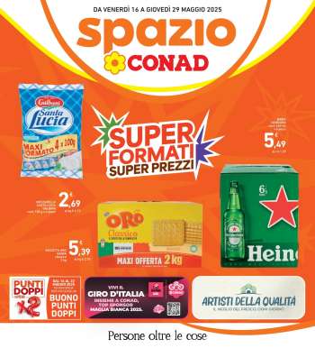 Volantino Spazio Conad - 16/5/2025 - 29/5/2025.
