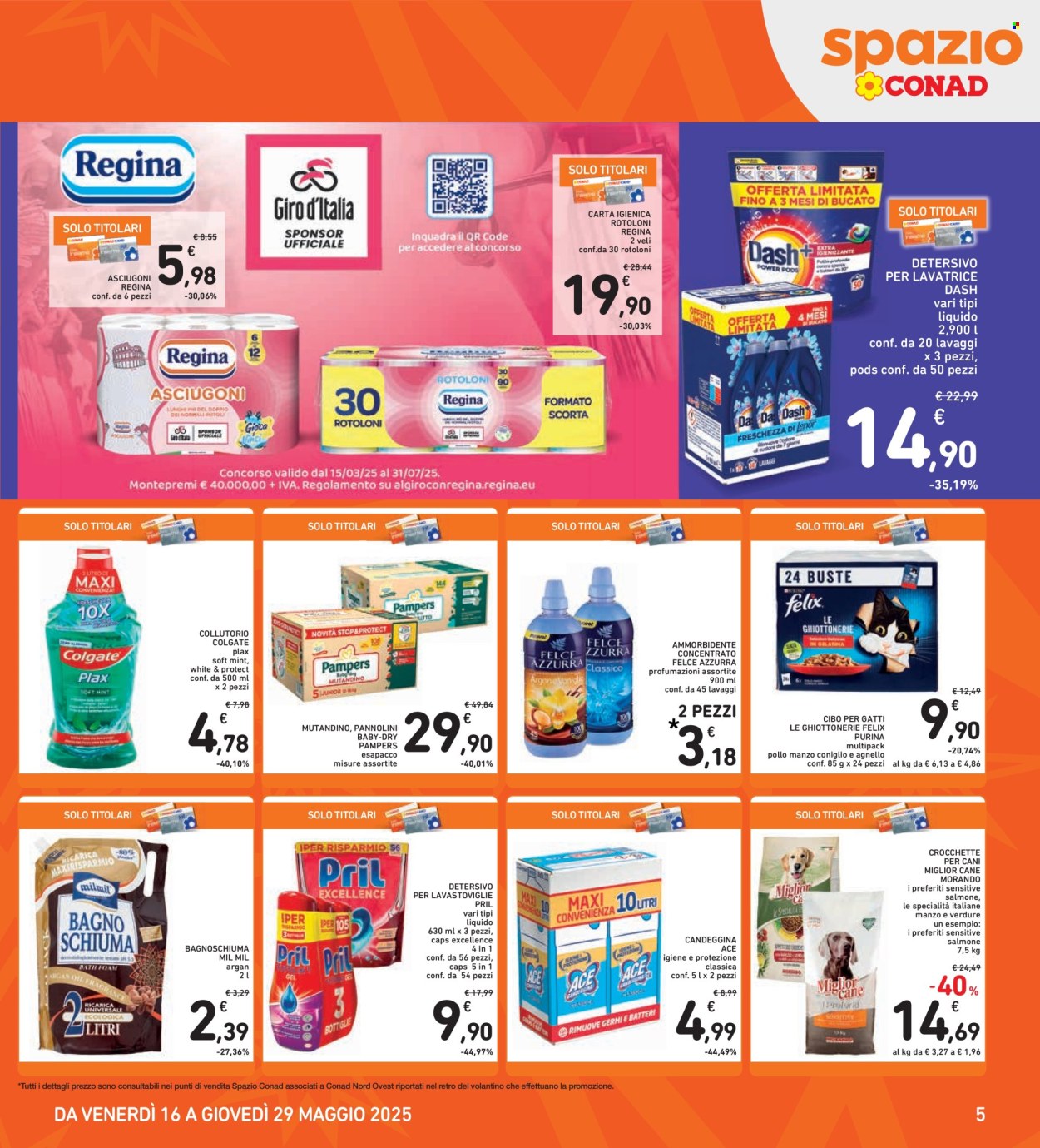 Volantino Spazio Conad - 16/5/2025 - 29/5/2025. Pagina 1