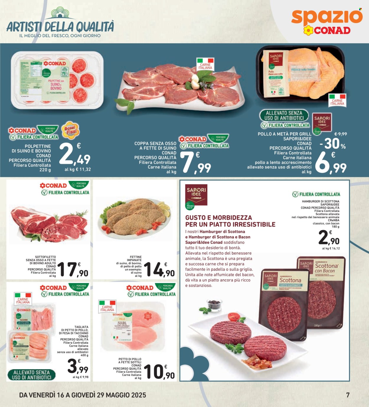 Volantino Spazio Conad - 16/5/2025 - 29/5/2025. Pagina 1
