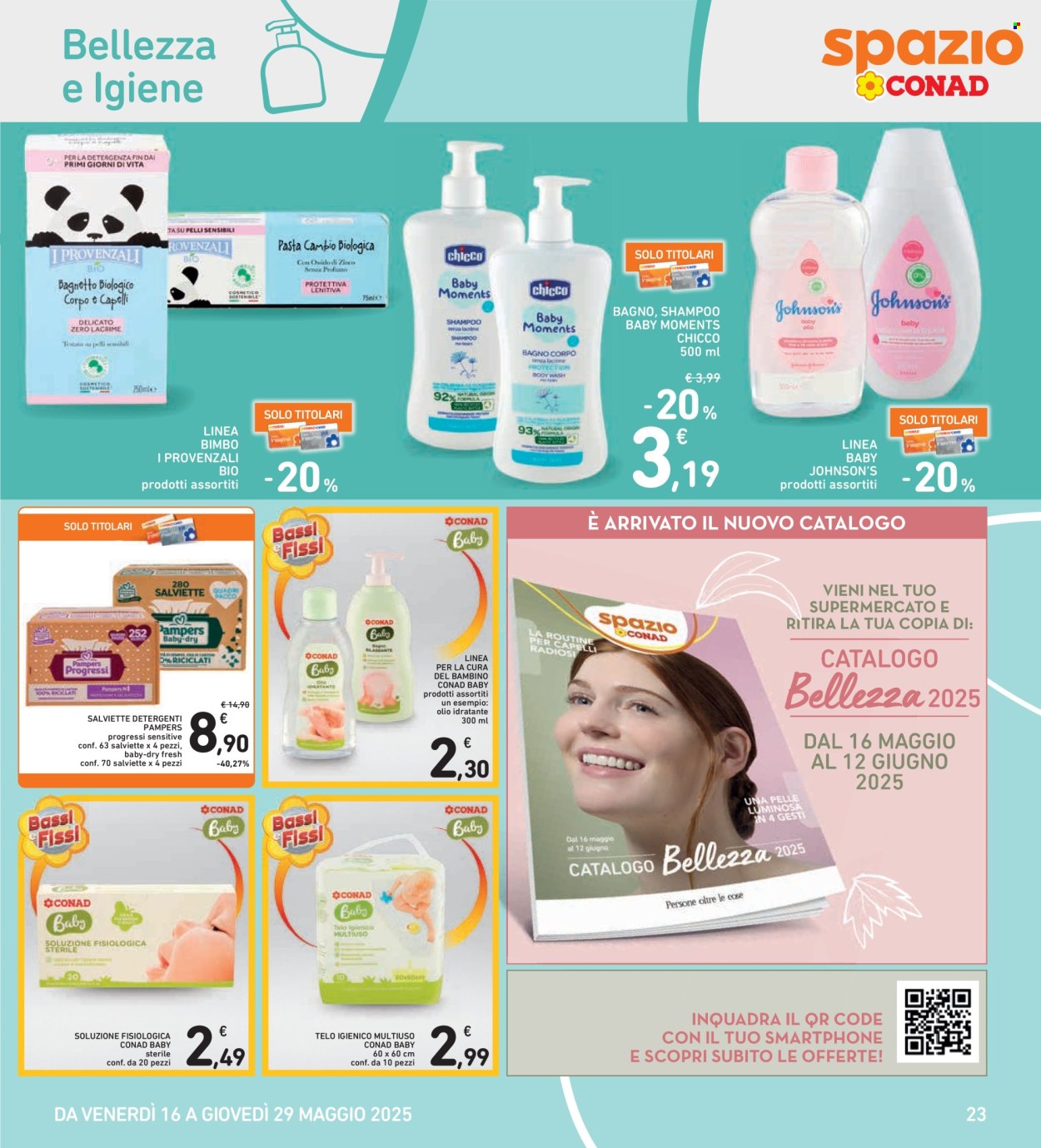 Volantino Spazio Conad - 16/5/2025 - 29/5/2025. Pagina 1