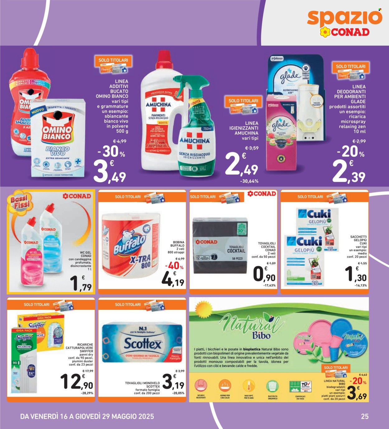 Volantino Spazio Conad - 16/5/2025 - 29/5/2025. Pagina 1