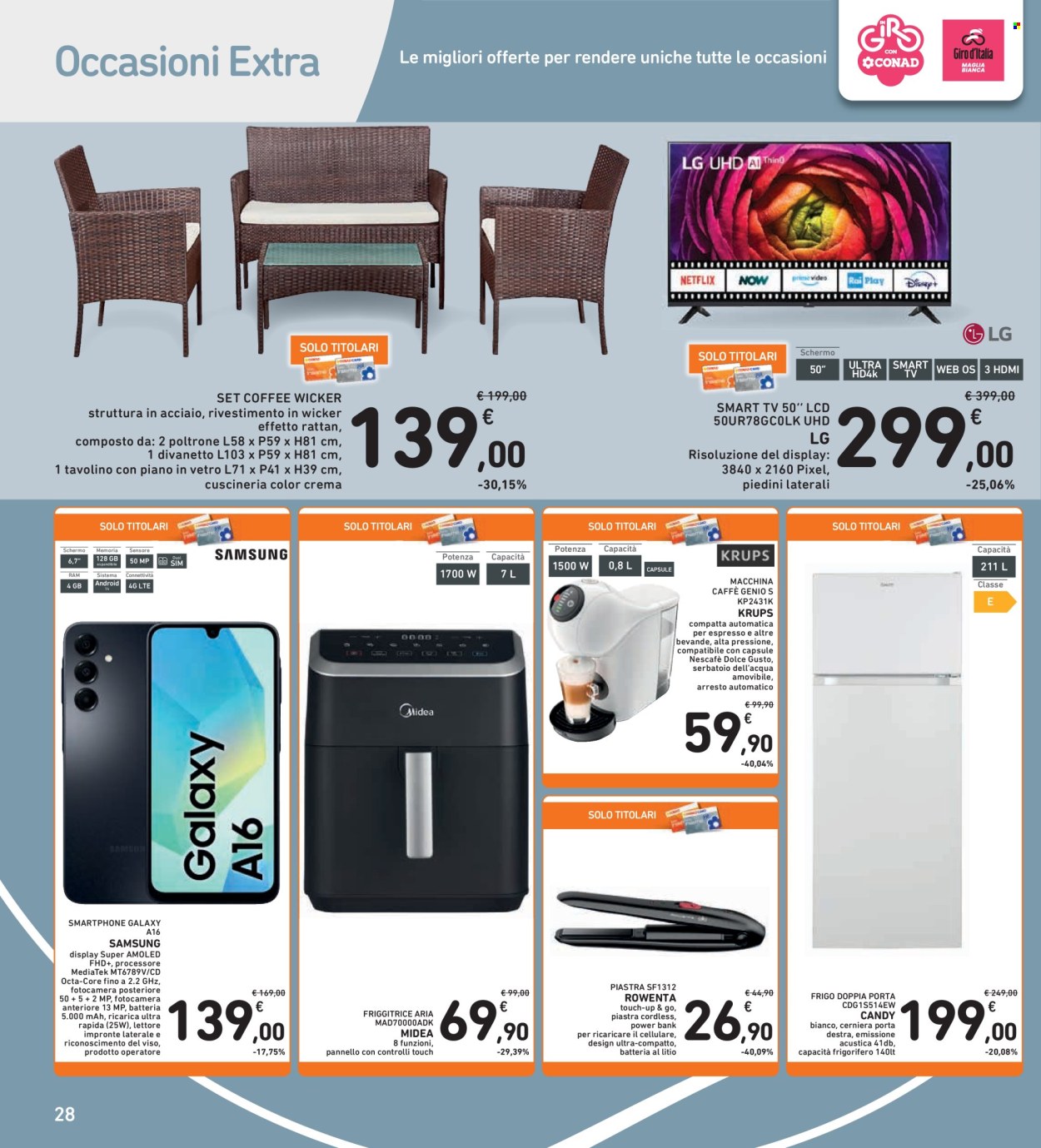 Volantino Spazio Conad - 16/5/2025 - 29/5/2025. Pagina 1