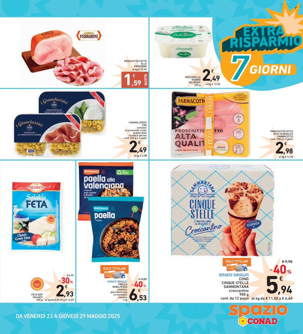 Volantino Spazio Conad - 16/5/2025 - 29/5/2025. Pagina 1