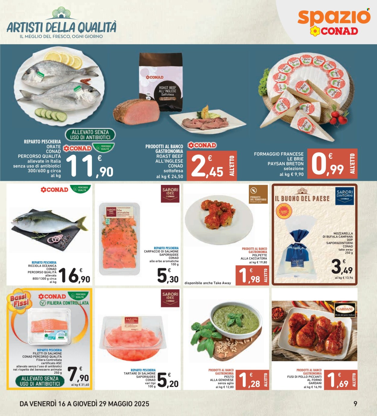 Volantino Spazio Conad - 16/5/2025 - 29/5/2025. Pagina 1